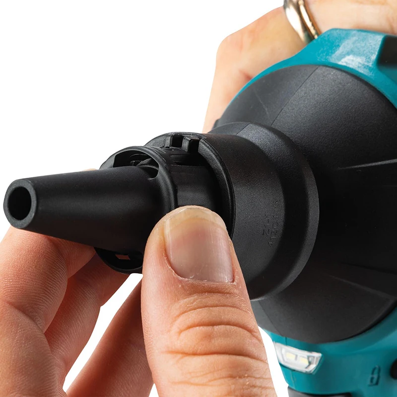 Imagem -04 - Makita Das180 Air Blower Despoeirar 18v Bateria de Lítio Espaço Estreito Limpeza Secador de Cabelo Ferramenta Bare