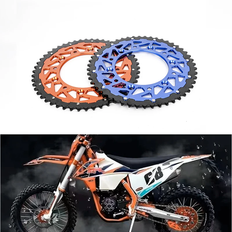 

Suitable For KTM EXC SX XCW MXC SXS EXCF SXF XCF EXCF SMC Motorcycle Rear Chain Sprocket rear sprocket disc sprocket disc