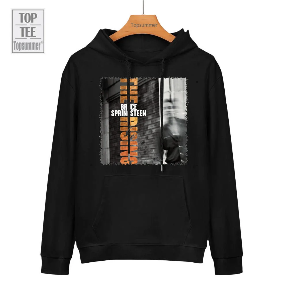 

The Rising Album Hoodie Bruce Springsteen Tour Sweatshirts Mens Hip Hop Streetwear Hoodies Long sleeve Clothings