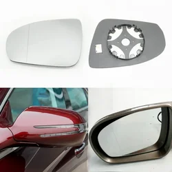 Exterior Rearview Mirror Lens White Glass With Heated Left Right For Mercedes Benz CLS C219 W219 CLS280 300 320 350 2009-2011