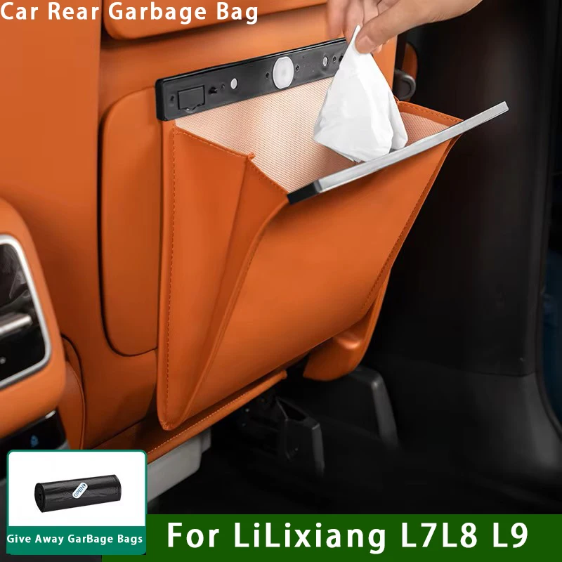 Car Rear Garbage Ba…