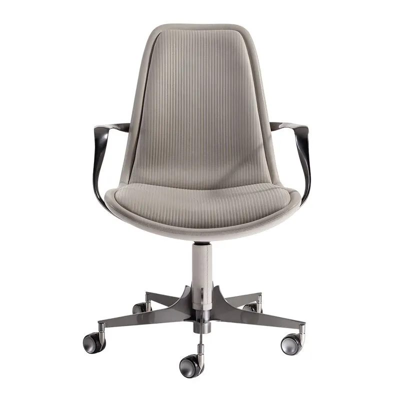 Office chair Italian modern light luxury computer chair rotating lifting leather book chair