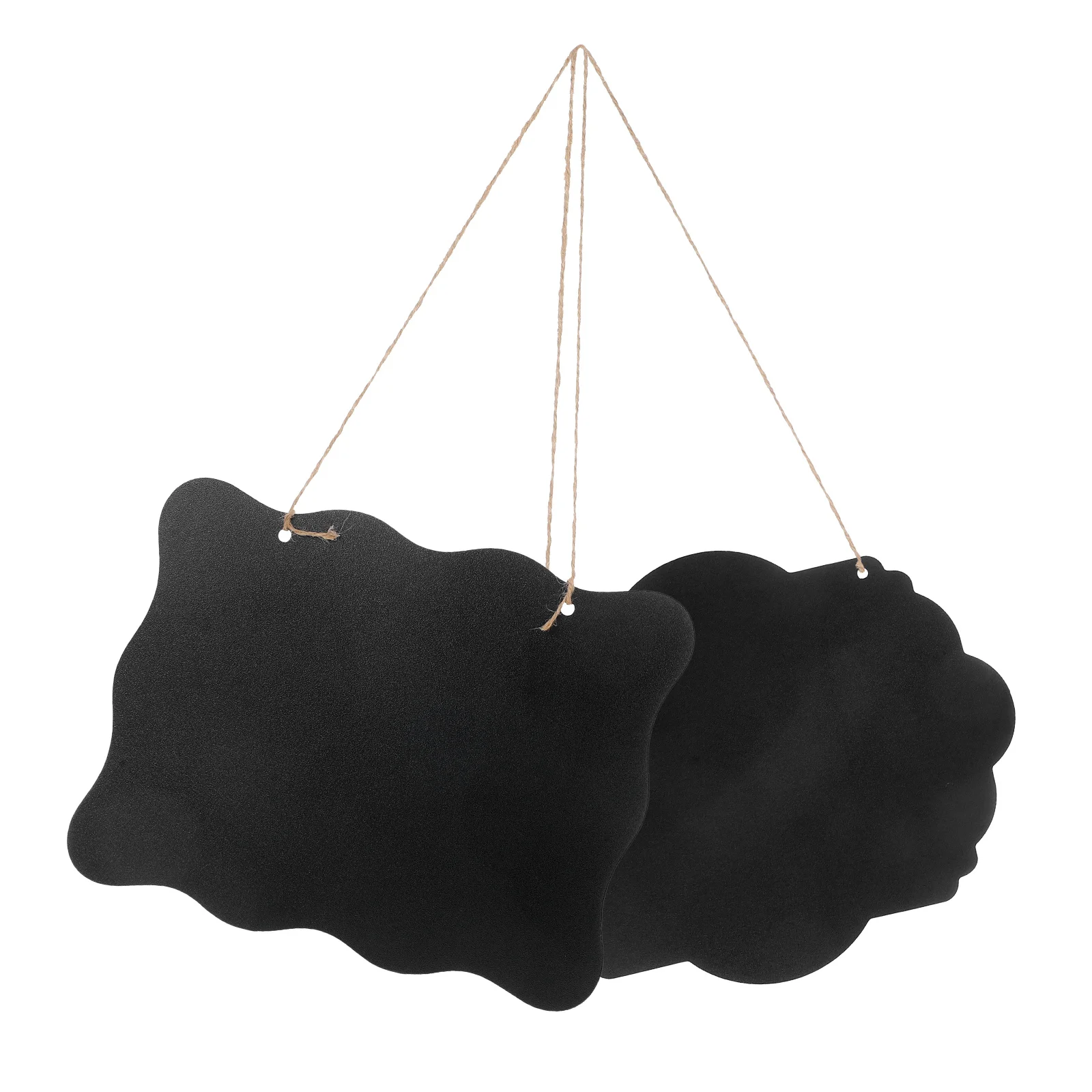 

2Pcs Mini Chalkboard Sign Wood Message Board Portable for Notes and Messages in Various Settings Mini Chalkboard