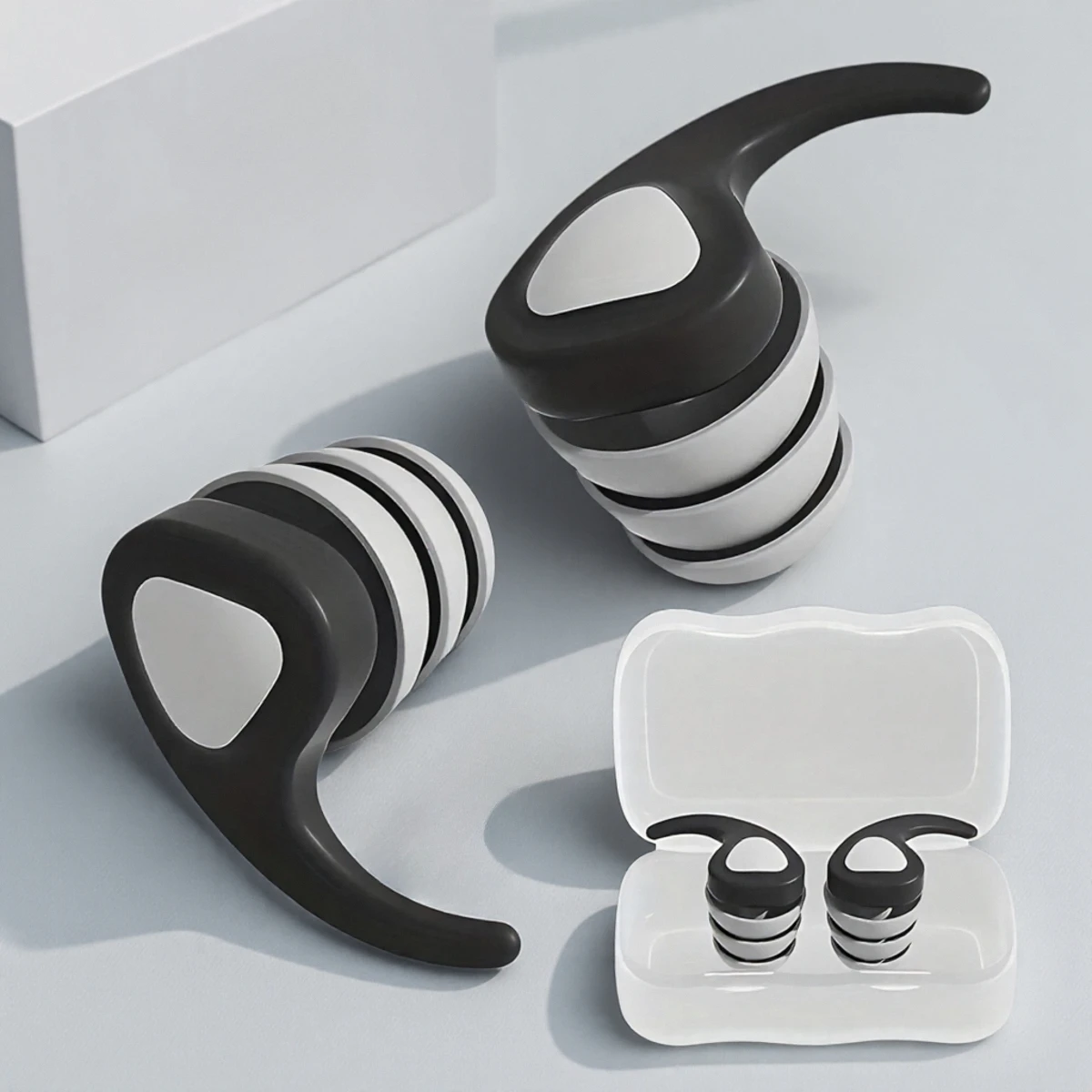 

Многоразовые силиконовые беруши для сна, работы, плавания, путешествий, удобные беруши с шумоподавлением, прочная защита слуха