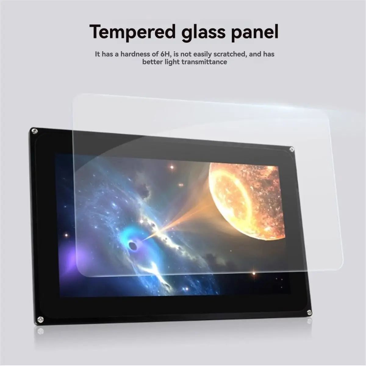 Promotion 10.1 Inch IPS Capacitive Touch Screen 1024x600 RGB Interface Support 10 Point Touch with LED Backlight