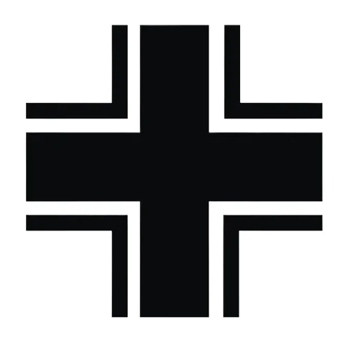 ملصقات عاكسة مقاومة للماء الحرب العالمية الثانية شعار عسكري قبعة ملصق ألمانيا إديلويس ملصقات الديكور متعددة الحجم