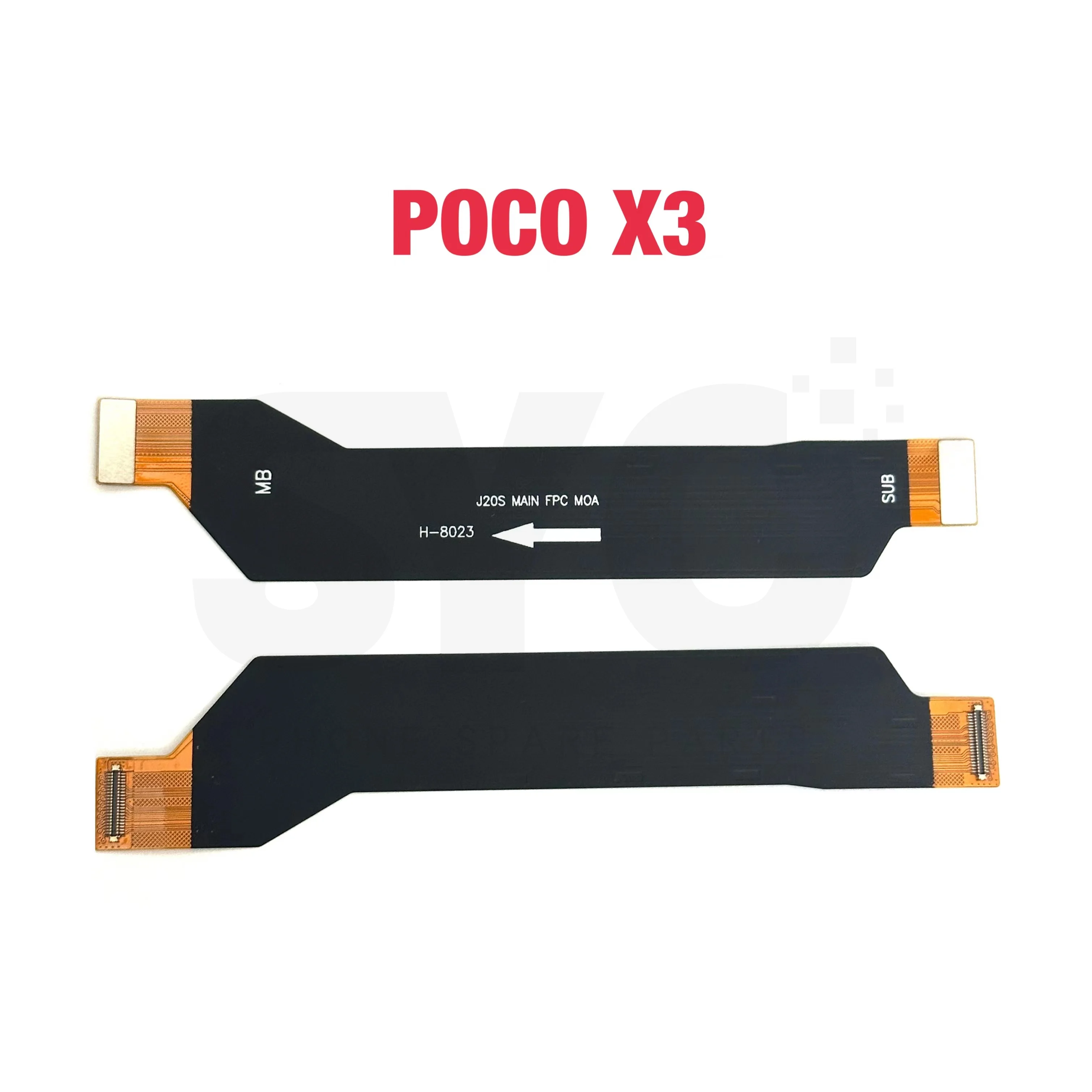 Для Xiaomi POCO X3 Pro основная плата материнская плата подключение USB зарядный гибкий кабель