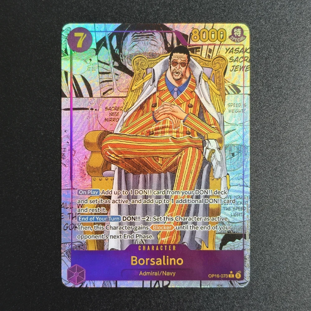 Proxy One Piece card game OP16 MANGA three original Fleet Admirals