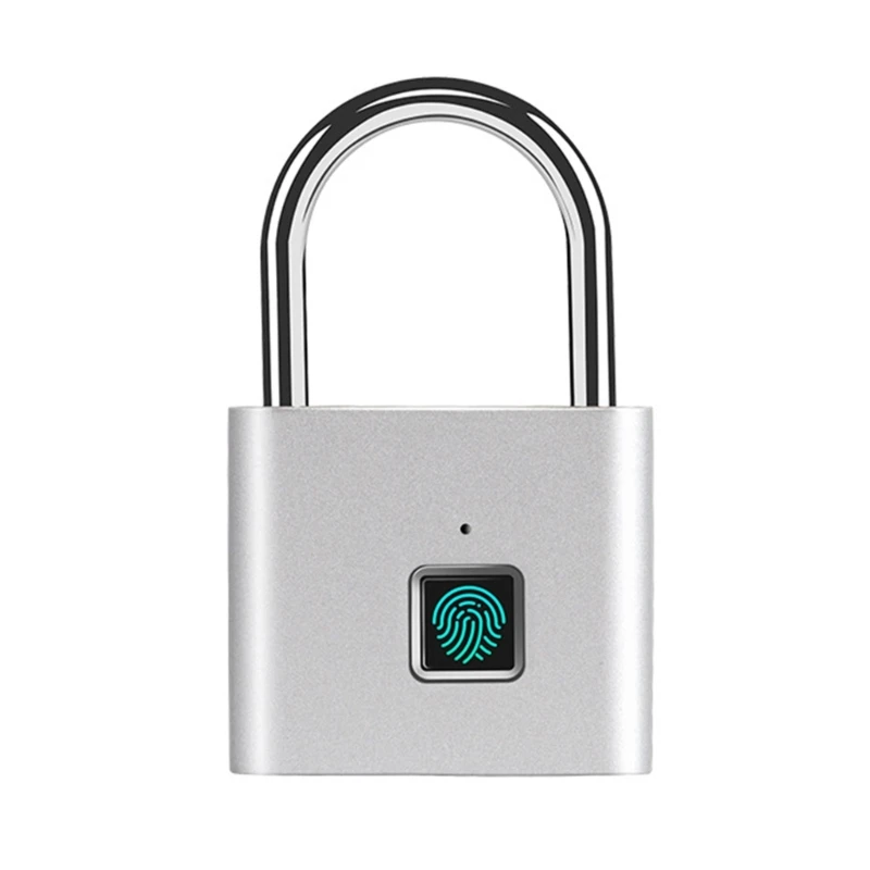 2024 New Upgrades Sized Digital Fingerprint Lock Keyless Entry Padlocks Fingerprint Security Lock for Storage Pool & Shed