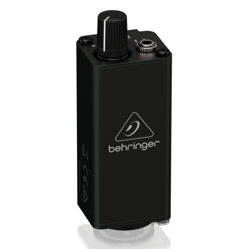 BEHRINGER PM1 high quality in-ear monitor belt-pack with 3.5 mm mini jack headphones connector for personal monitor applications