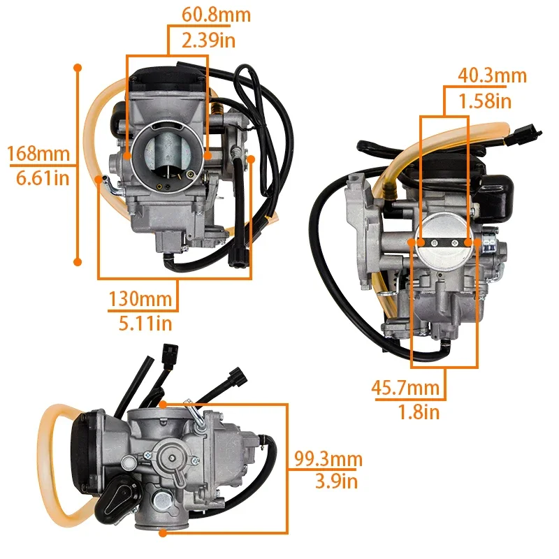 Motorcycle Carburetor For Kawasaki Arctic Cat 650 2004-2006 KFX700 Prairie 650 4 Stroke Quad Off-Road 4x4 ATV UTV Carb 0470-482 2