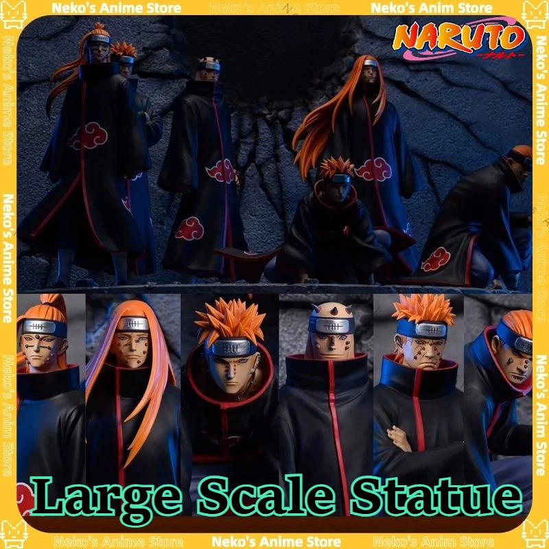 

【В наличии】Наруто GK Акацуки Организация Dream Six Paths Большая масштабная статуя Модель Аниме Коллекционная подарочная настольная кукла