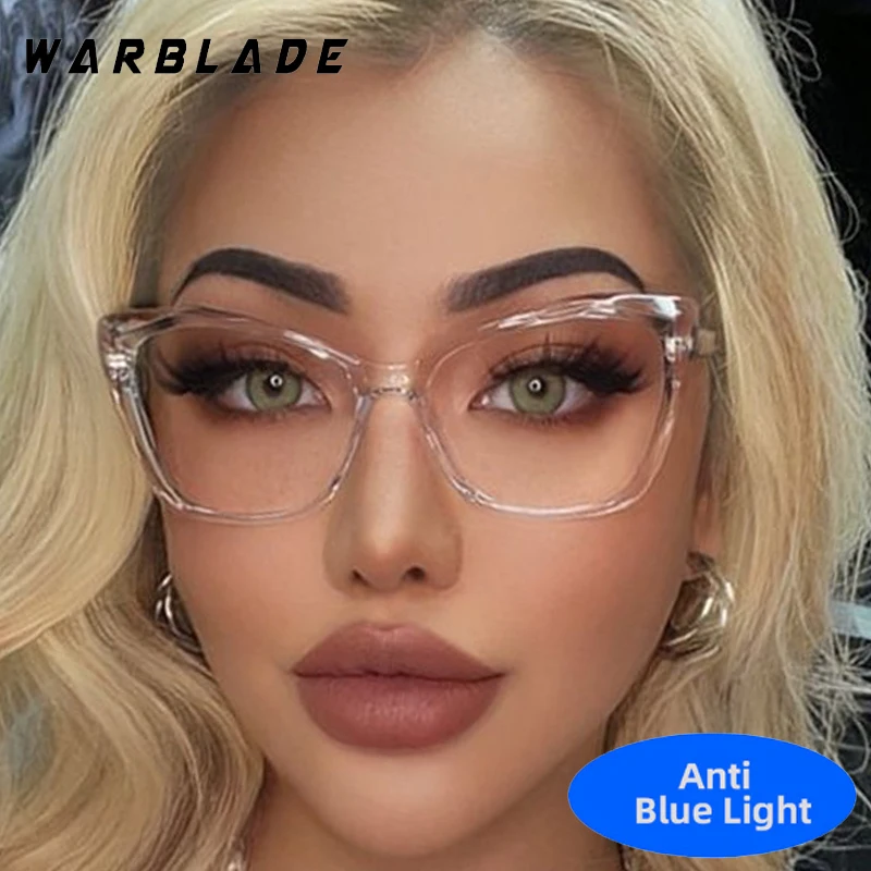 

Fashion Candy Color Cat Eye TR90 Anti-Blue Light Women Glasses Brand Design Computer Reading Game Optical Classic Eyewear Female