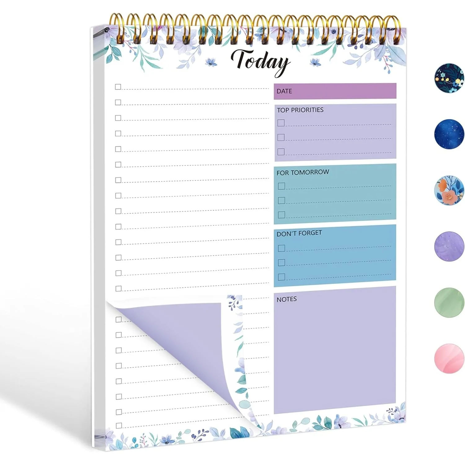 To Do List Notepad Daily Planner Notepad 104 Pages Task Planner 6.7