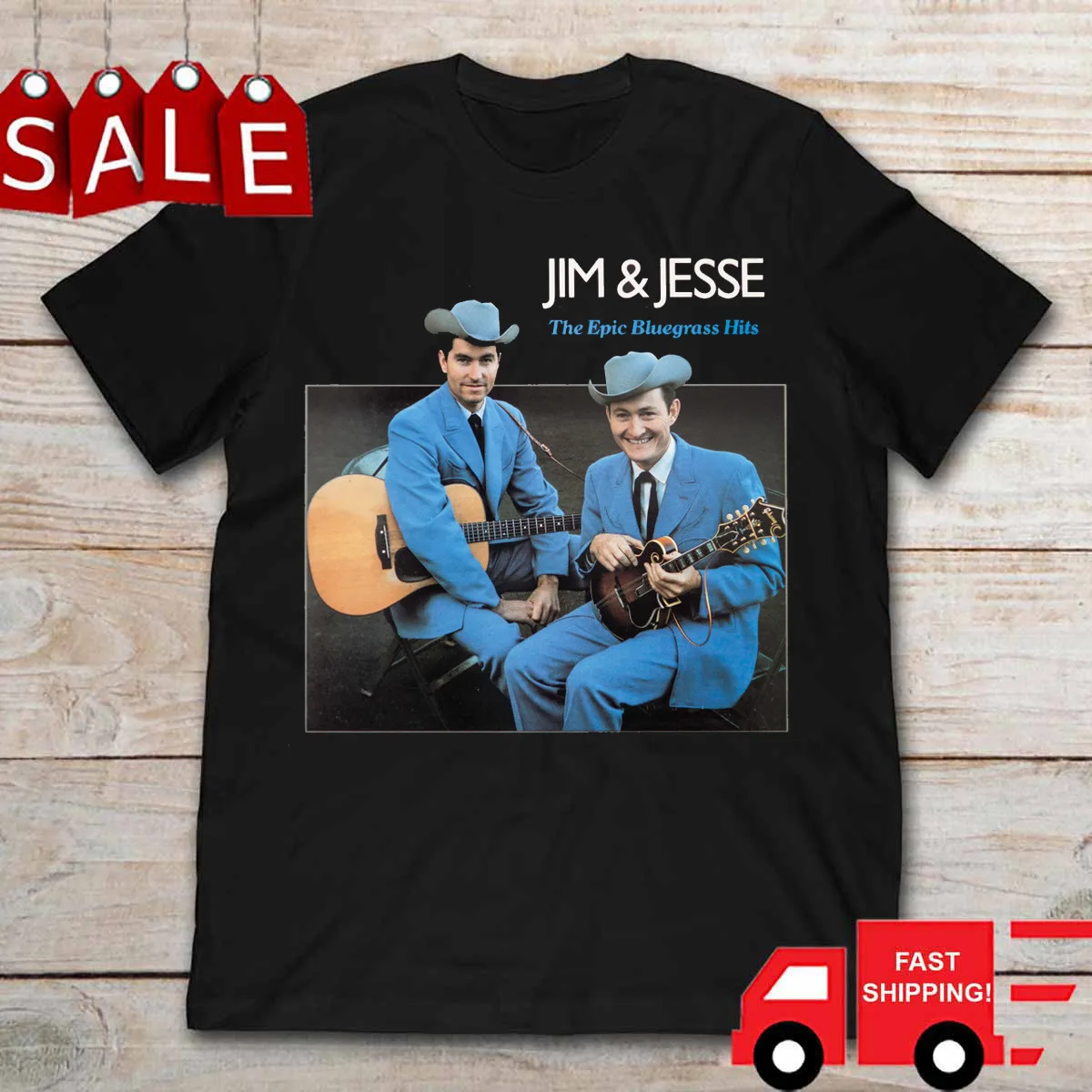 

Jim & Jesse The Epic Bluegrass Hits Jesse McReynolds Shirt Unisex S-5XL CC3965