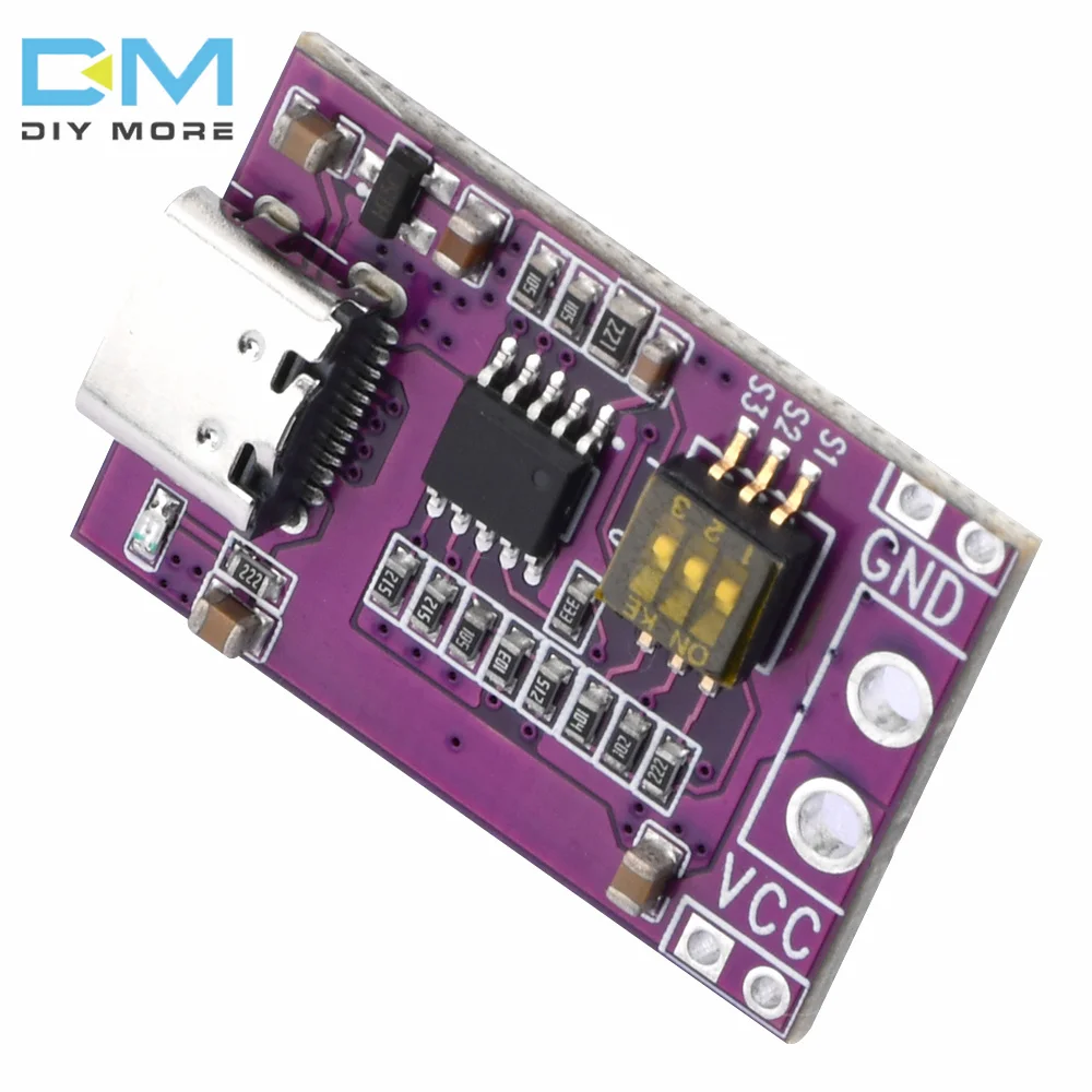 PD/QC/AFC Fast Charging Deception Trigger TYPE-C Supports Fixed Voltage Output of 5V 9V 12V 15V 20V Multi-protocol Support