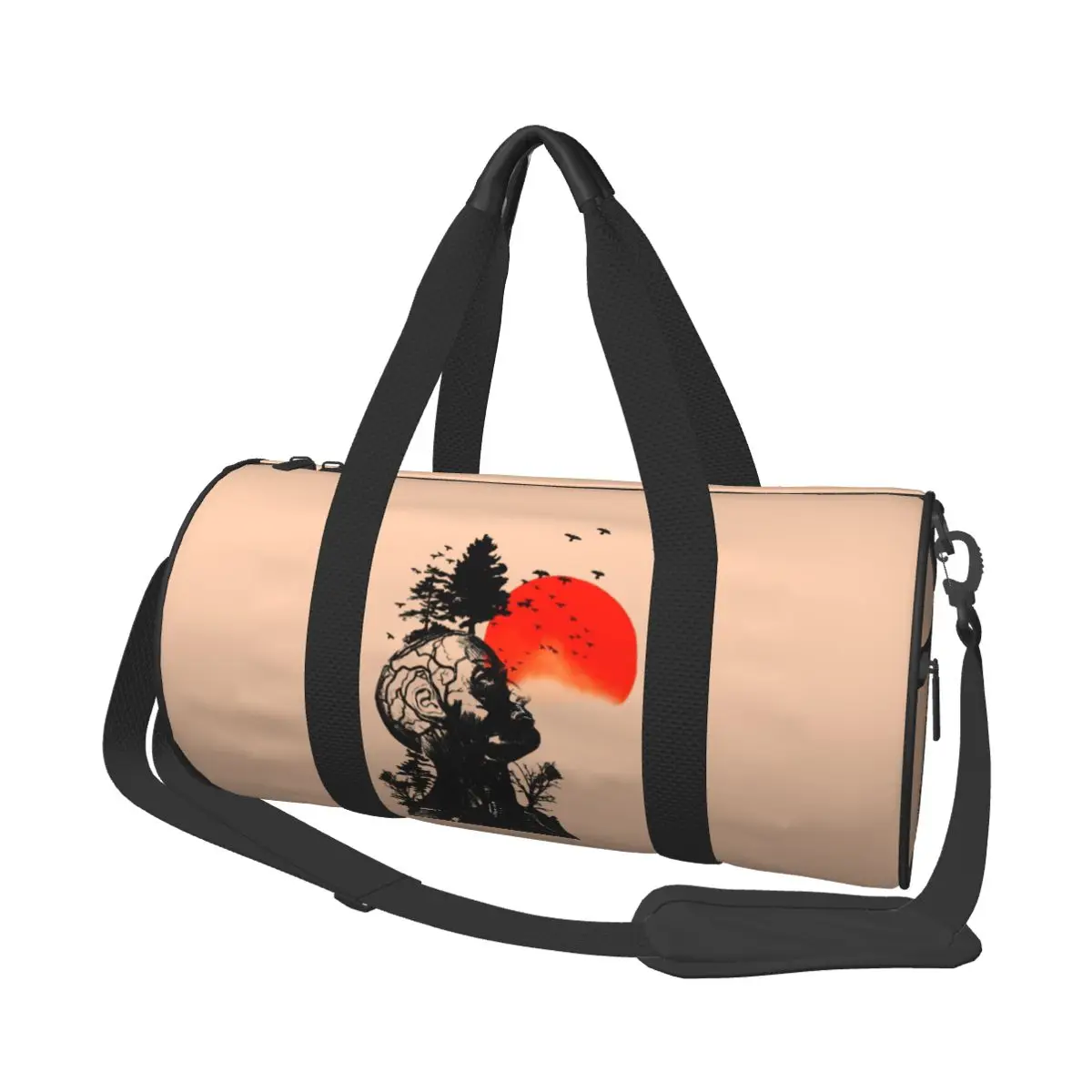 

Hangovers Alans Human Tree For Men Women Large Duffle Gym Bag Multi-Functional Duffle Travel Bags Handbags Fitness bag