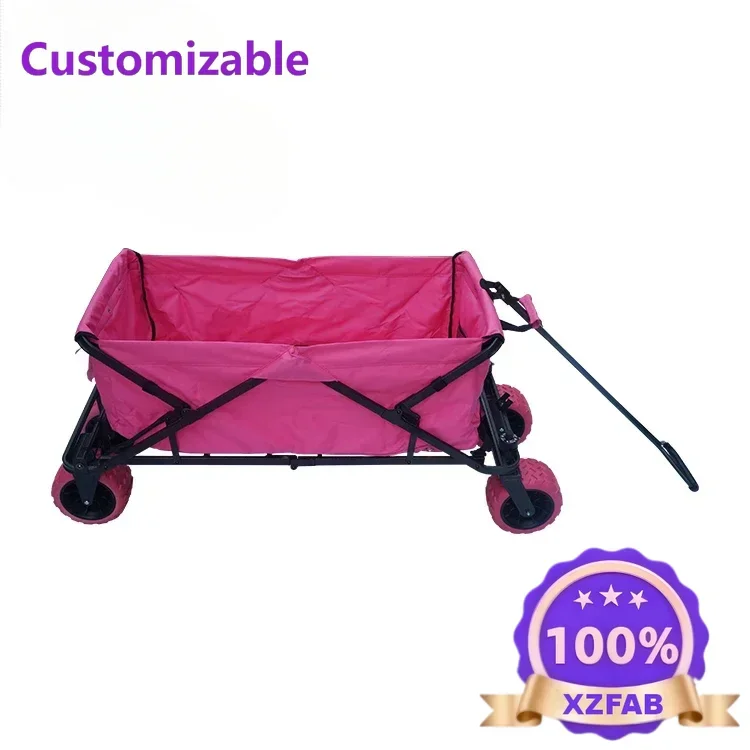Factory Direct 2026 New Design Multifunction collapsible lightweight high capacity every wagon turbo farm wagon wheels used kids