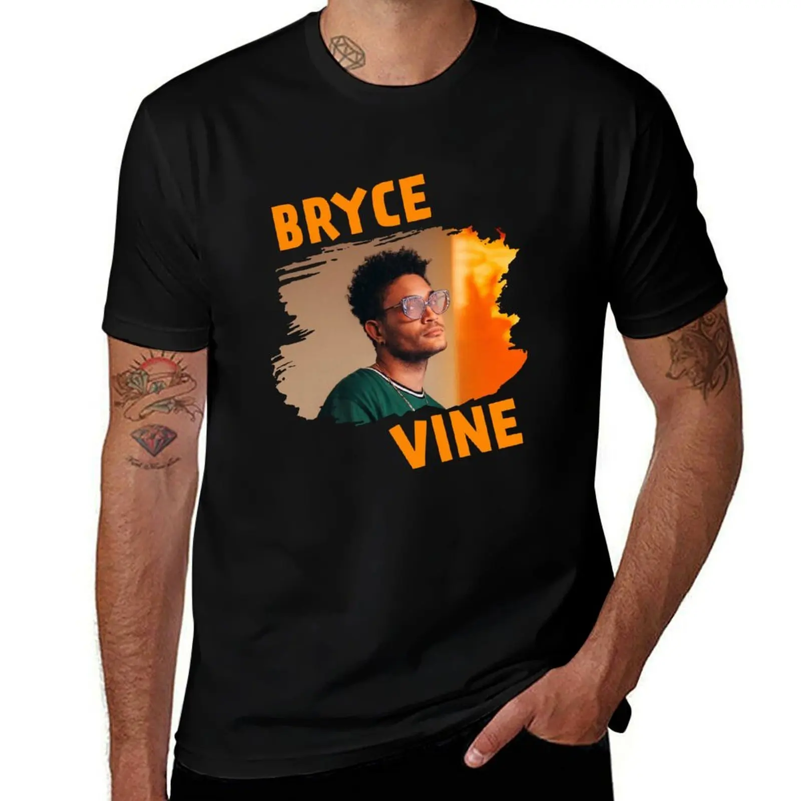 Bryce Vine Photo With Text v2 T-Shirt Creative Graphic Tee Shirt T-Shirt
