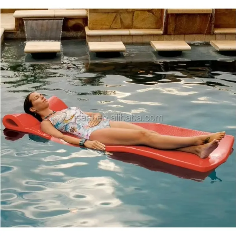 Factory Newest Design Funny Floatie Nice Pool Float Bed Inflatable Summer Water Floating Bed Sea Floating Mat for Adults