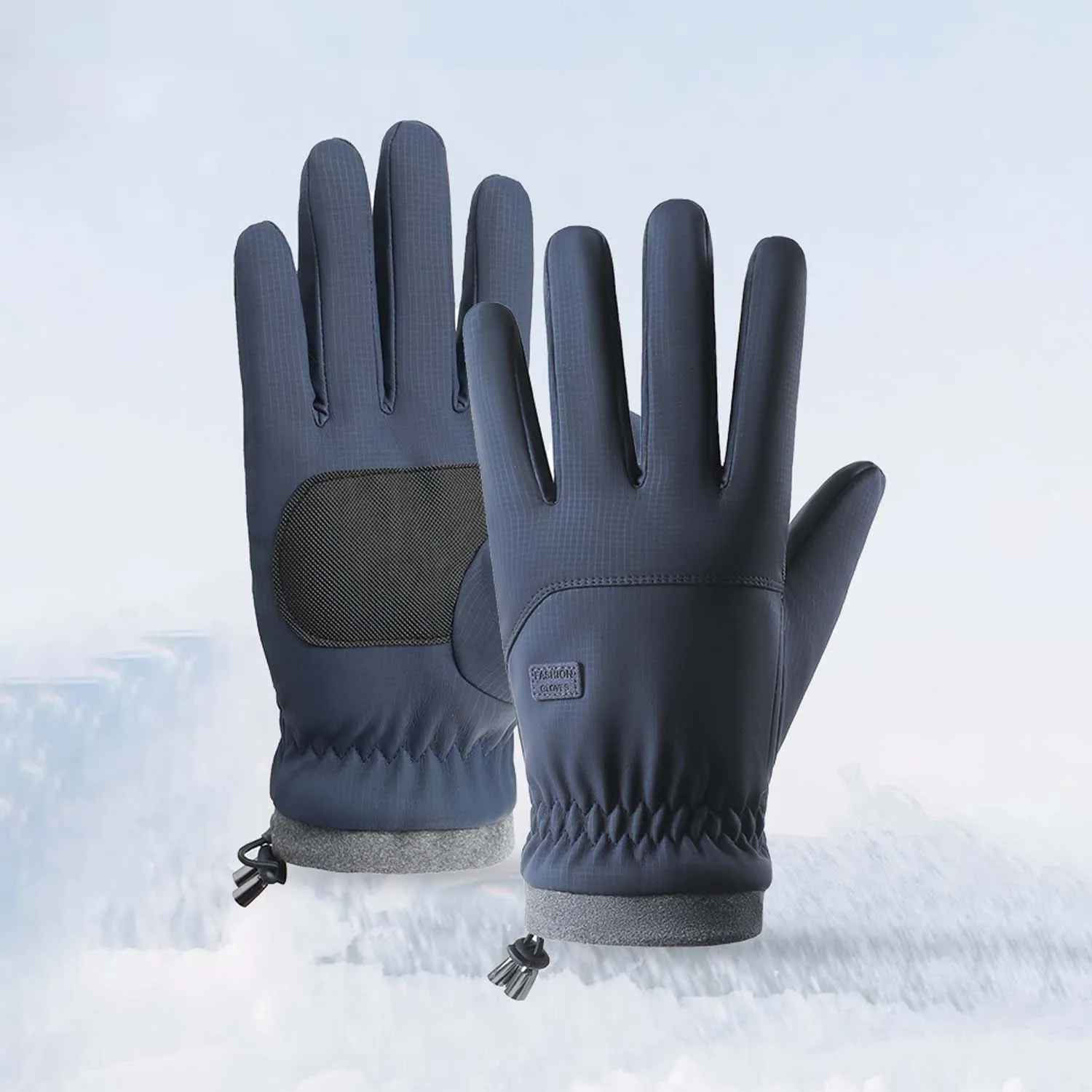 Herbst Winter Radfahren Anti-slip Voll Finger Handschuhe MTB Fahrrad Handschuhe Touchscreen Atmungsaktive Sport Warme Handschuhe Fahrrad Handschuhe