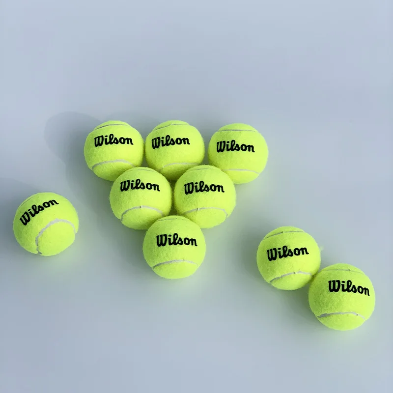 6/12pcs Tennis Balls with Mesh Carry Bag Practice Ball High Elasticity Playing Balls Outdoor Training Sports Competition