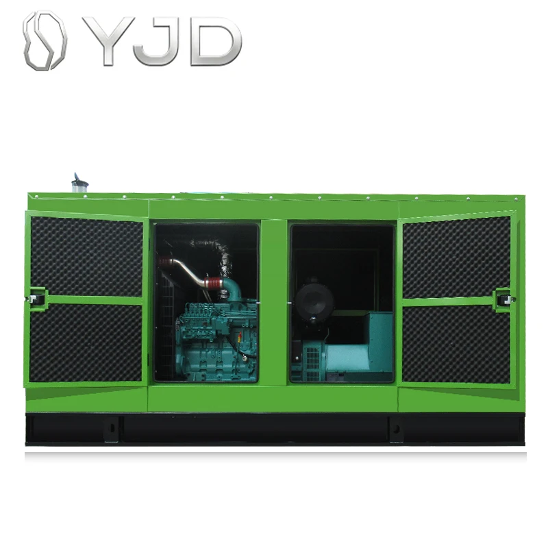 Silent 40 kW Diesel Generator Set Open Frame for School & Hotel Available in 50/100/150/300/500 kW Options