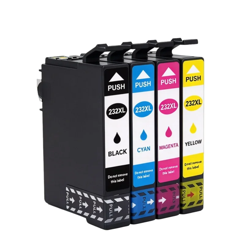 1~2Set America T232XL 232XL 232 XL 232XL Inkjet Compatible Ink Cartridge for Epson XP-4200 XP-4205 WF-2930 WF-2950 Printer