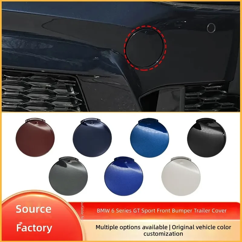 For BMW 6 Series GT G32 Front Bumper Tow Hook Cover M Sport Traction Hole Cap 51118072209
