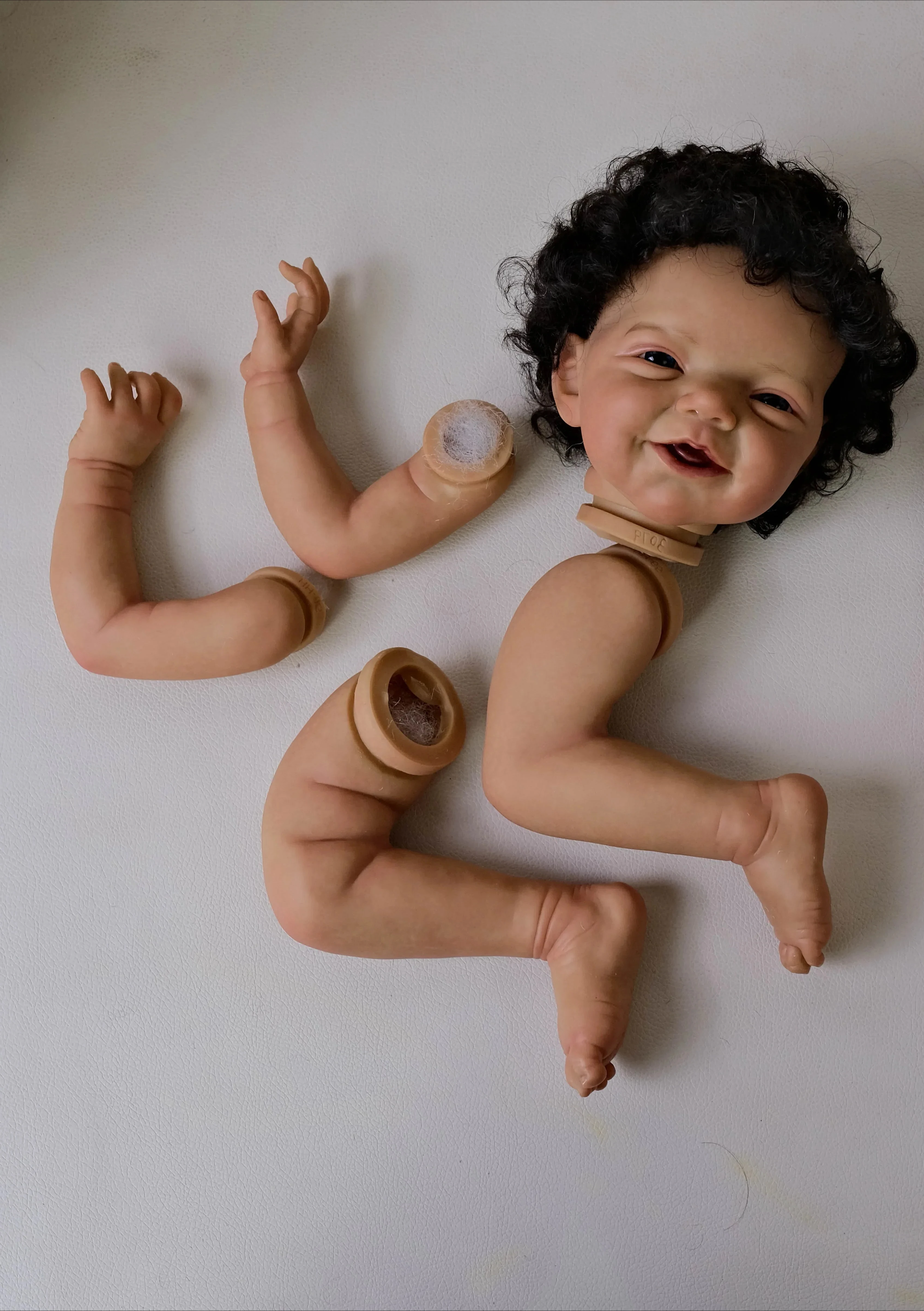 Baby Products Hair - ตุ๊กตา NPK ขนาด 18 นิ้ว ผิวสีเข้ม