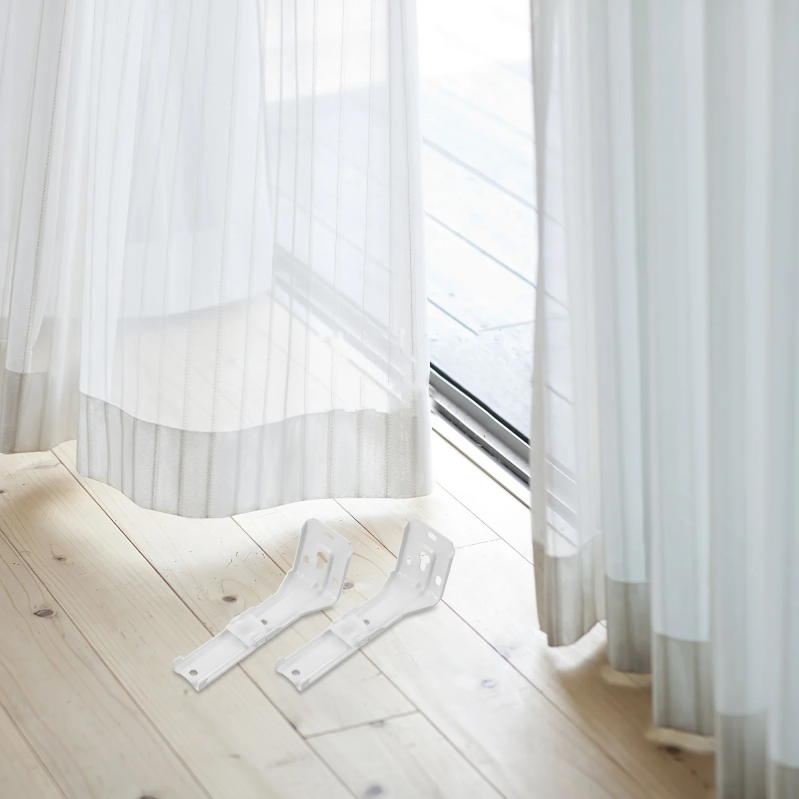 4 قطعة مسار الستار جدار جبل بين قوسين الحديد الستار السكك الحديدية دعم لتركيب حامل السكك الحديدية الأجهزة الستائر