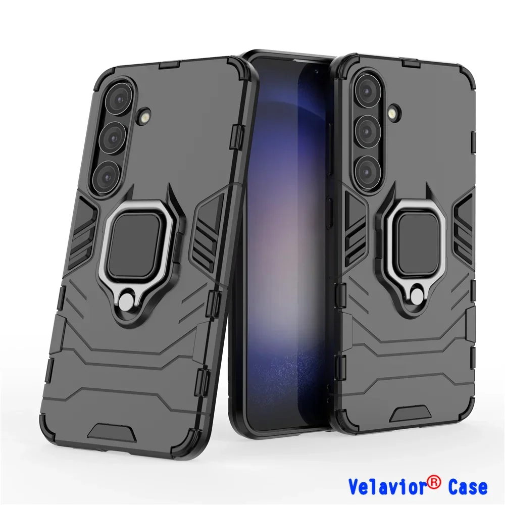 For Samsung Galaxy S24 Case Full Protection Cover Anti-Fall Cover GalaxyS24 S23 S22 Ultra Plus S24+Fusion Ring Armor Phone Shell