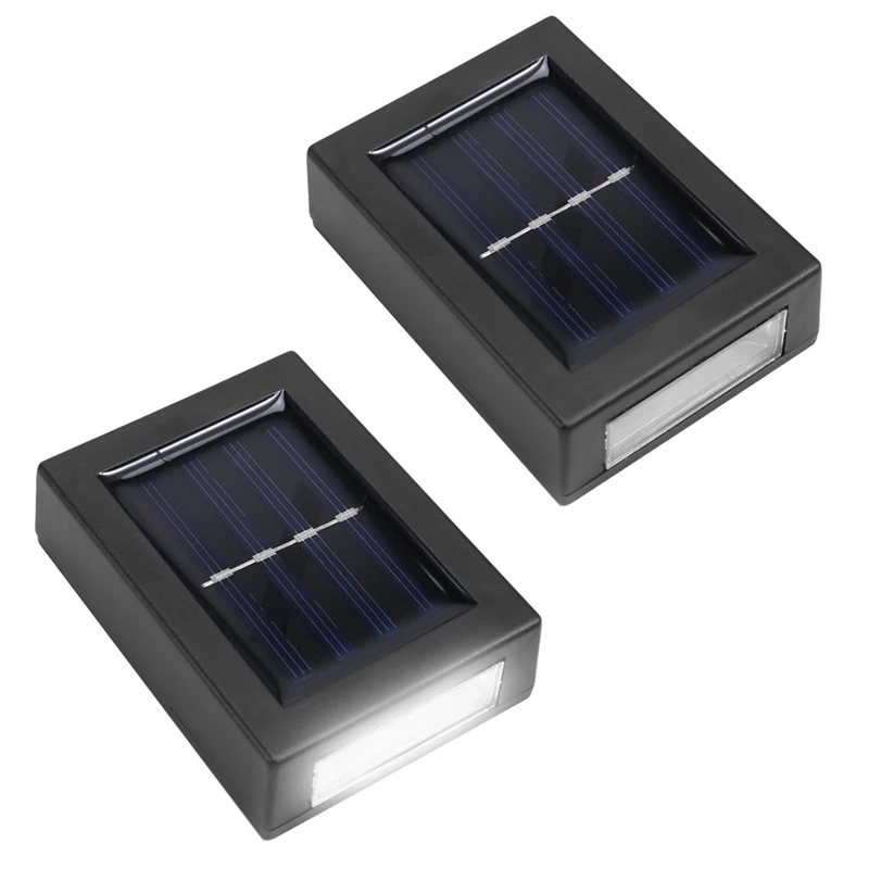 防水ソーラーウォールライト、屋外ガーデンデコレーション、上下、暖かいライト