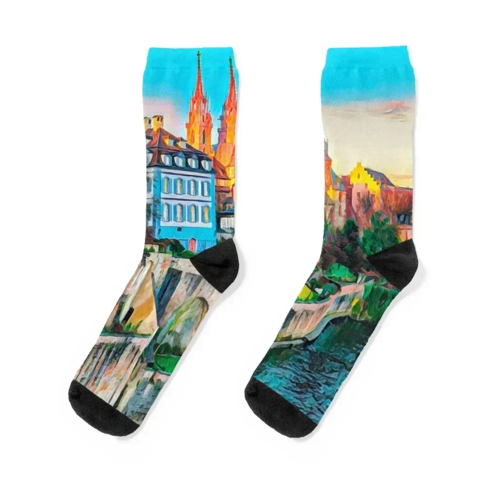 

Basel Socks new year anime Stockings Ladies Socks Men's