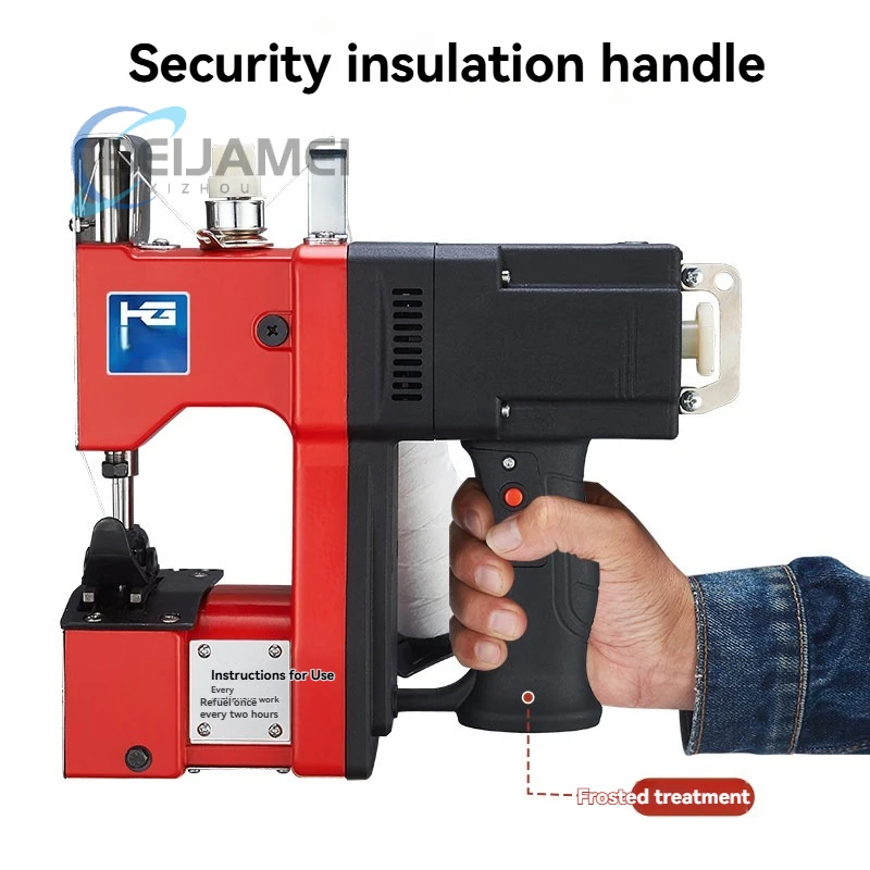 Handheld Electric High-speed Small Packaging Machine, Sewing Machine, Weaving Bag, Rice Bag Universal Sealing Machine