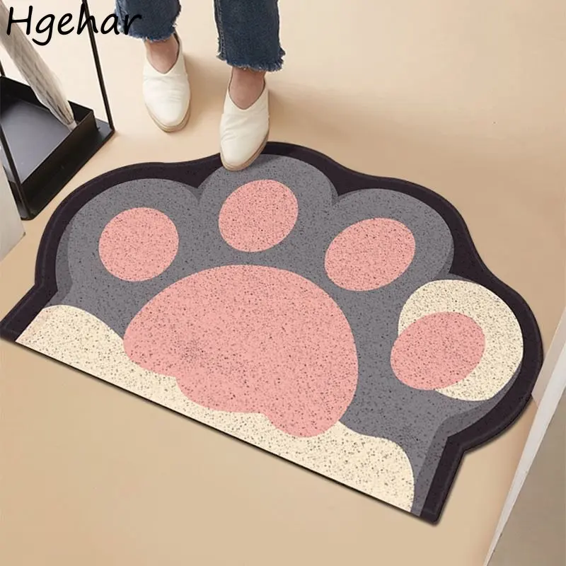 

Modern Household Anti-slip Cartoon Mats Bathroom Floor Wear-resistant Bath Mat Welcome Entrance Doormats Cute Bedside Feet Pads