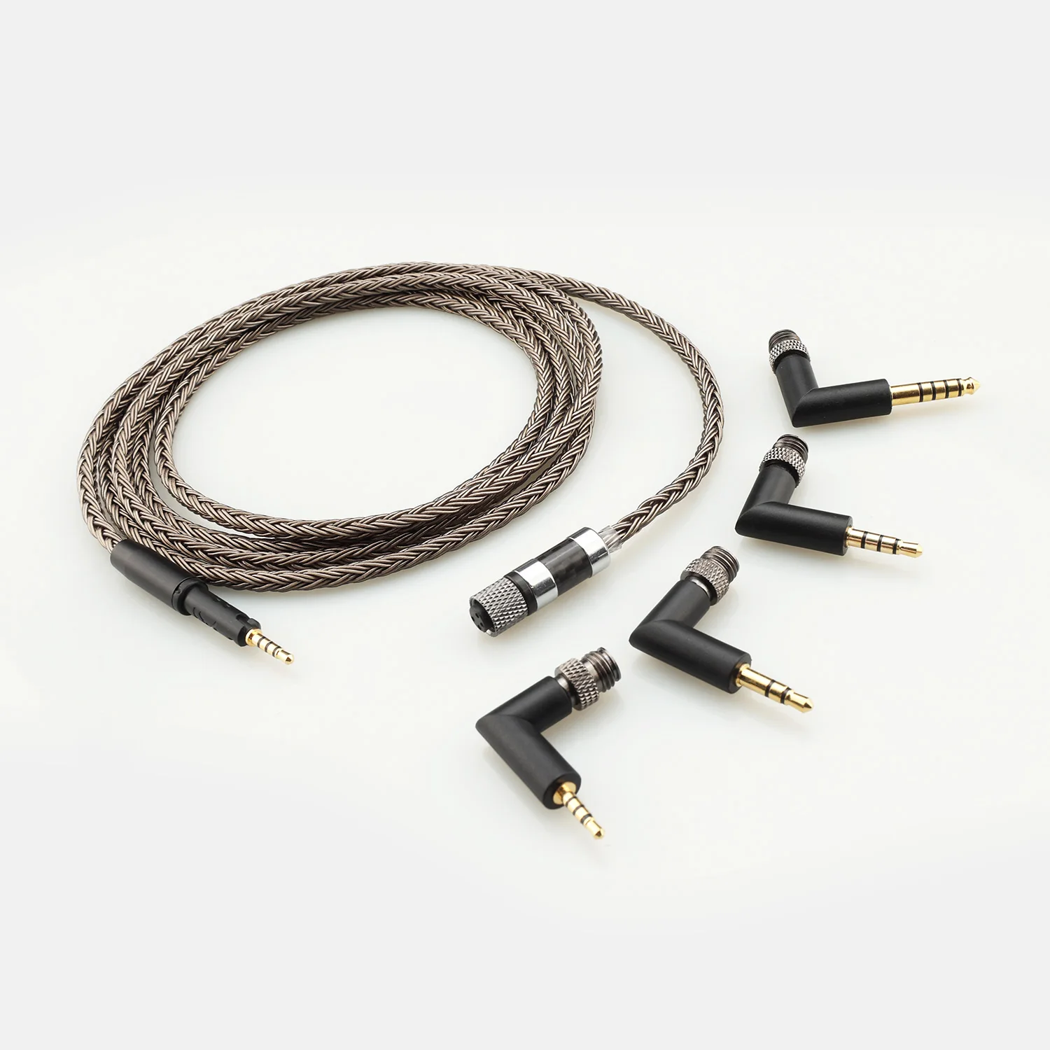 16 Core OCC Silver Plated HIFI Earphone Cable 4‑in‑1 Headphone Upgrade Cable for Sennheiser HD599 HD569 HD560S HD559