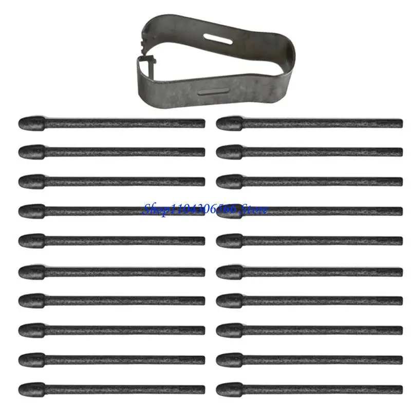 02DD Langlebige Polyesterfaser -Stift -Nachfüll -Tipps für Schreiberschreibstilstift Nib