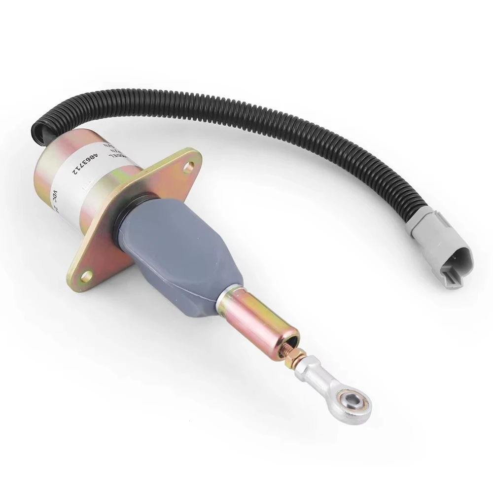 24V Fuel Cut-off Stop Solenoid 4063712 6743-81-9141 SA-5030-24 for 6CT 8.3L Engines for PC300-7 PC350-7 PC360-7