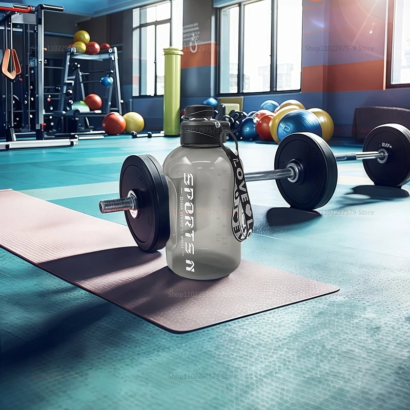 2025 1.7L Sports Water Bottle Large Capacity Portable Water Kettle for Gym Cycling Camping Fitness Men Women Durable Kettle