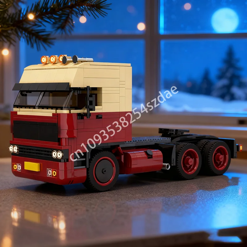 

749pcs MOC DAF ATi Space Cab Creatored Model Building Blocks Construction DIY Creative Idea Christmas Gifts Education Toy Brick