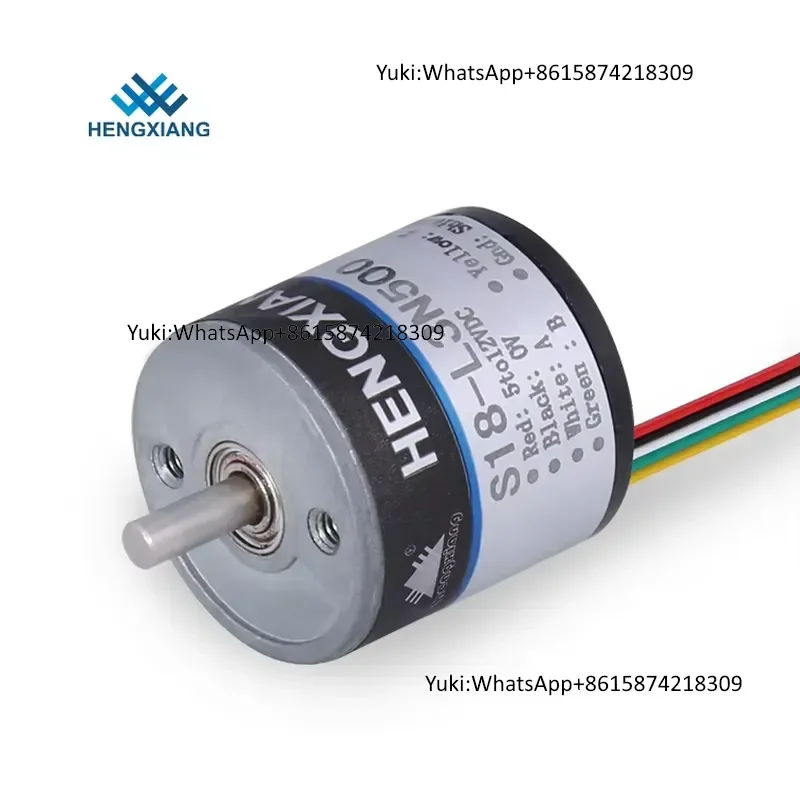 OME-360-2CA-205-011-30AE OME-500-2MCA-105-015-00E Outer Diameter 18mm Hollow Shaft 2.5mm Phase B Z Pulse 360ppr IP40 Encoder