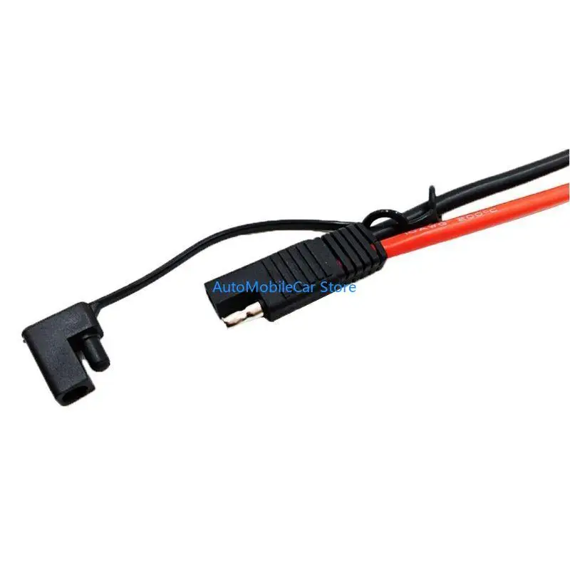G8TE Motorcycle Handlebar 10AWG SAE Cable SAE to O Ring Charging Adapter