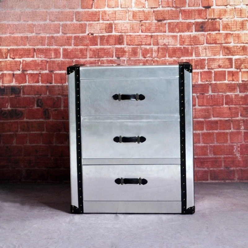 Aluminum rivet lockers, industrial style bar storage cabinets, lockers