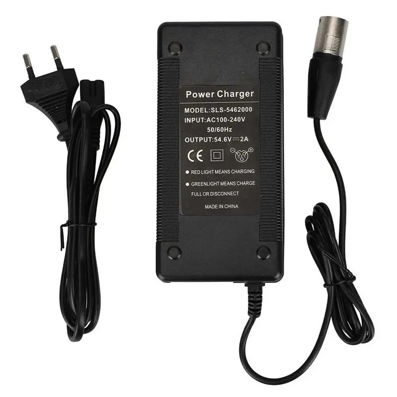 

Адаптер питания для электросамоката HOTTURE 54.6V 2A, аксессуары для балансировочного автомобиля, вилка EU