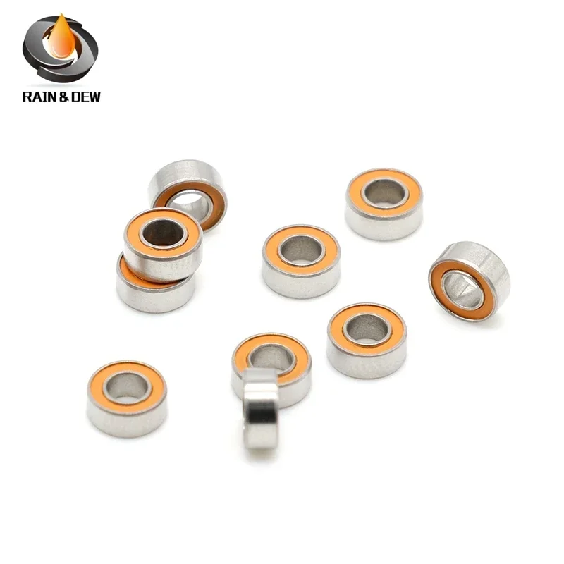 1PCS Stainless Steel Hybrid Ceramic Ball Bearing SMR63RS CB ABEC-7 Bearings 3x6x2.5mm 3x6x2.5 Without Grease Fast Turning