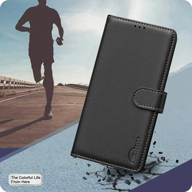 حافظة RFID مضادة للسرقة لهاتف Xiaomi Redmi Note 14 13 12 Pro Plus 5G Coque Wallet غطاء حماية جلدي مقاوم للصدمات