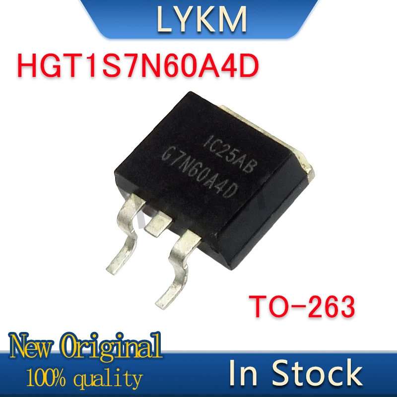 10/PCS New Original HGT1S7N60A4D G7N60A4D TO-263 In Stock