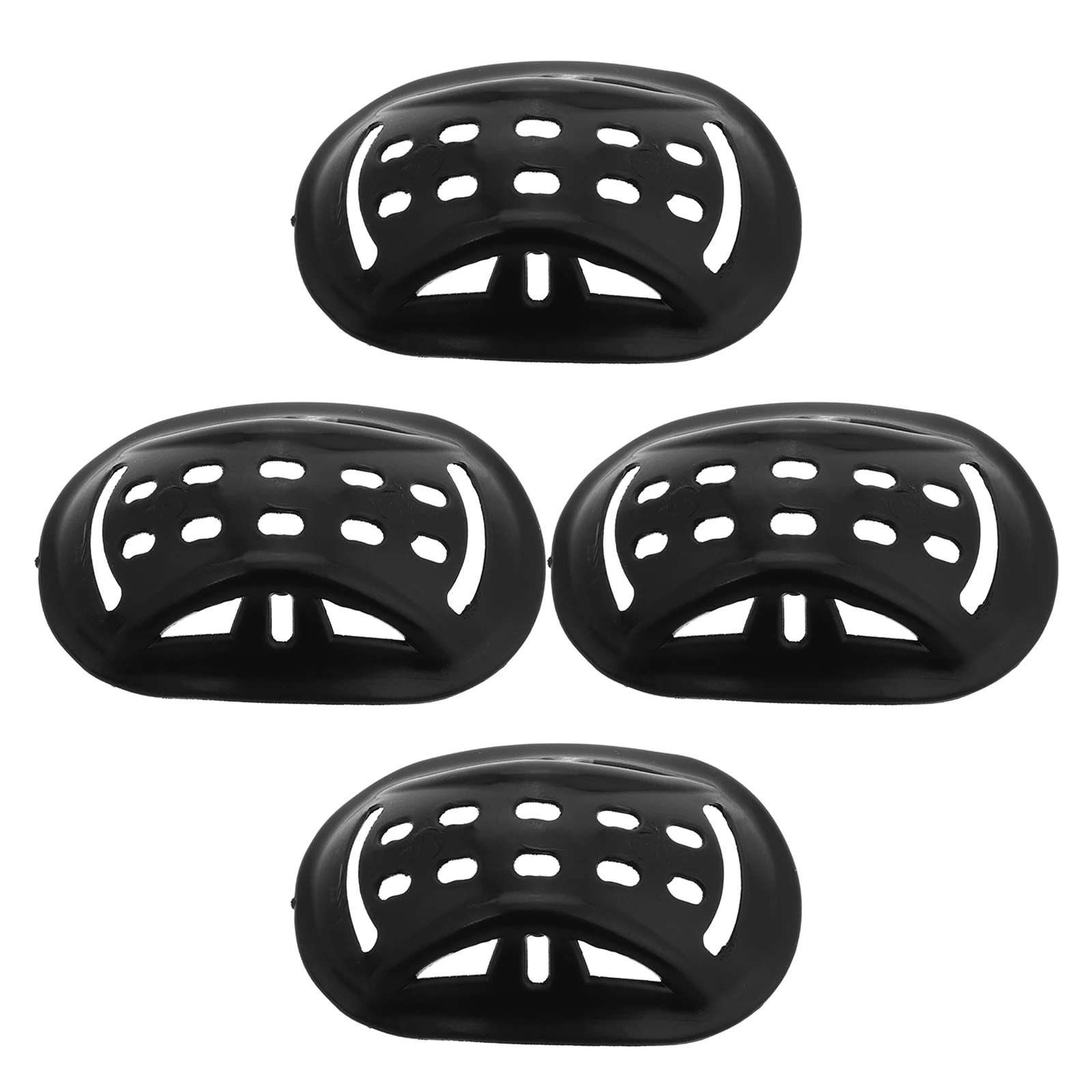 

4pcs Soft Silicone Chin Pads Replaceable Comfortable Cushion For Motorcycle Cycling Soccer Softball Hard Hat Safety