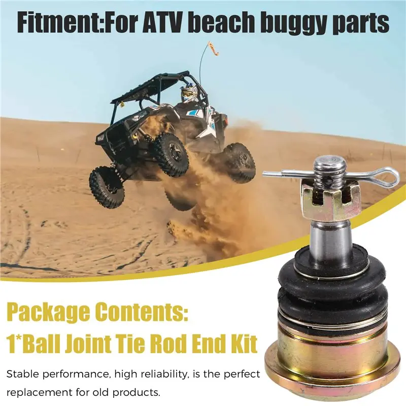 A99F-M10 وصلة كروية مجموعة نهاية قضيب التعادل لمجموعة أذرع مفصل التوجيه-لـ 50Cc-250Cc ATV عربات التي تجرها الدواب الترابية دراجة الكثبان الرملية عربات التي تجرها الدواب الملحقات